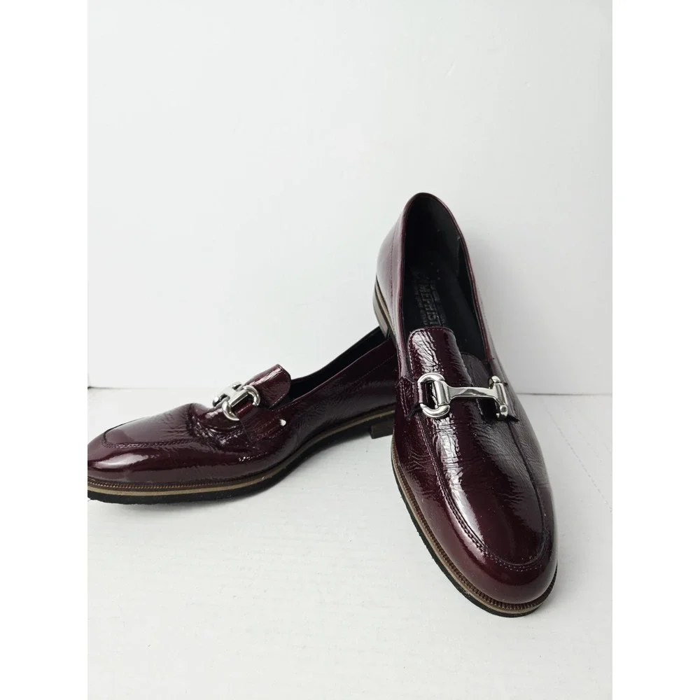 Mephisto Loafers Womens SZ 10.5 Brown Roxana Leather Casual Comfort Shoes‎